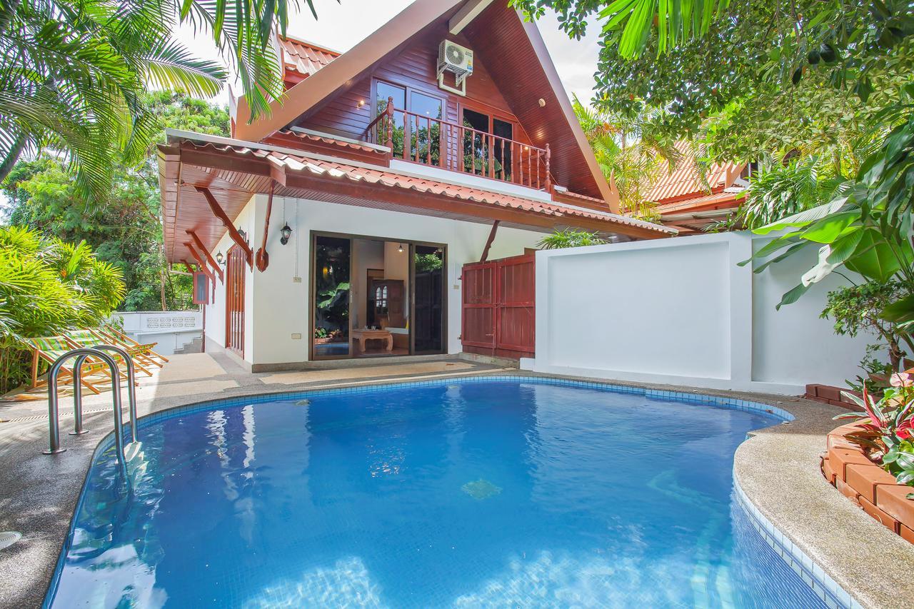 Traditional Thai Villa Nikkie In Tropical Nature, 4Br & Pool, Near Rawai Beach Nai Harn Exteriör bild